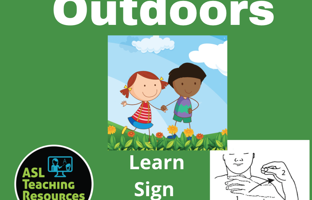Outdoors Printable Flashcards