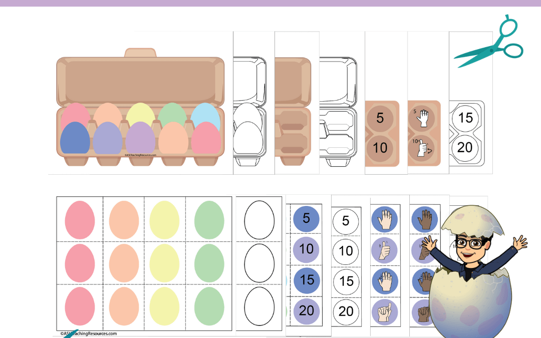Counting Eggs – Number Practice 1-20