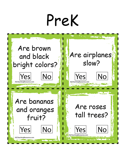what-is-yes-or-no-game-question-prek
