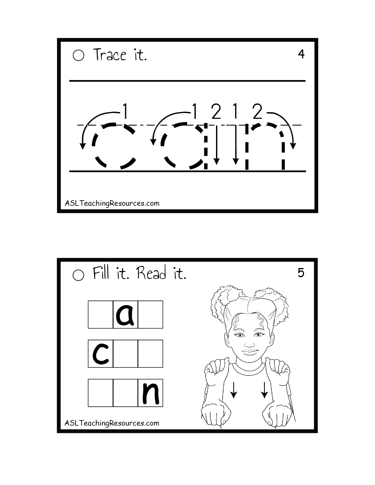 Sight Words Flipbook CAN ASL Teaching Resources