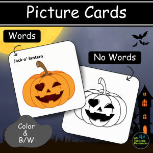 halloween asl flashcards