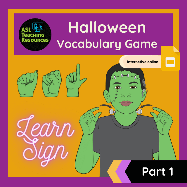 Halloween Vocabulary Game – Part 1