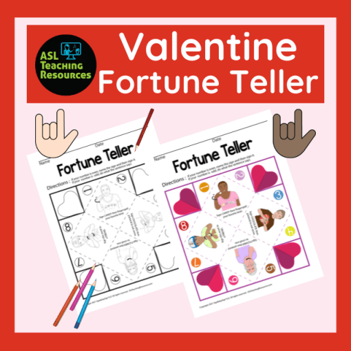 Fortune Teller Game - Valentine