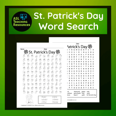 asl-st-patricks-day-word-search-game