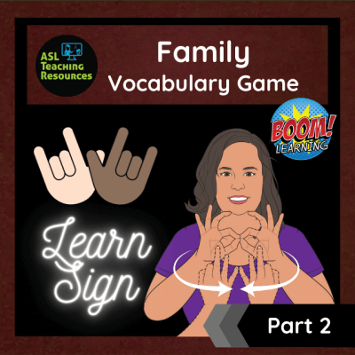 Boom Distant Learning: Family Vocabulary Part 2
