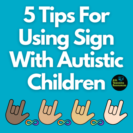 5 Tips For Using Sign With Autistic Children Article