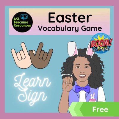 Boom Distant Learning: Easter Vocabulary Free