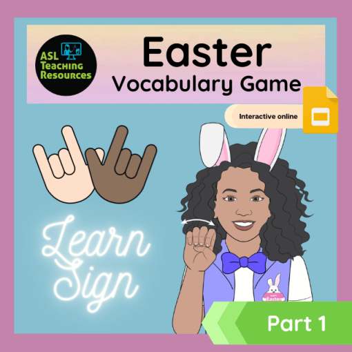 Easter Vocabulary Game - Part 1