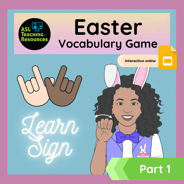 Easter Vocabulary Game – Part 1