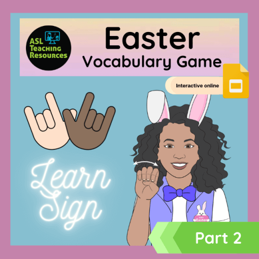 Easter Vocabulary Game - Part 2