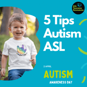 5Tips for Autism with Sign Language
