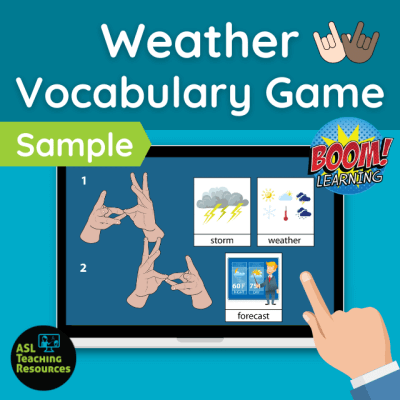 Boom Distant Learning: Weather Vocabulary Free