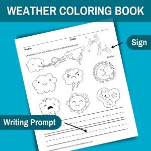 printable-for-weather-coloring sheets
