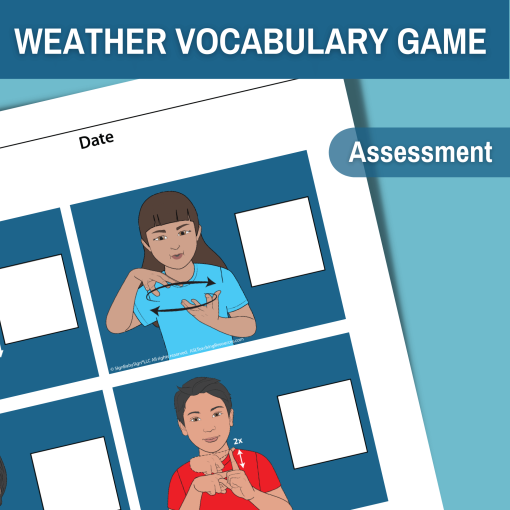 weather vocabulary game part 2 assessment