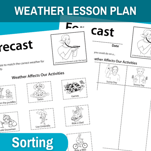 weather forecast lesson activities