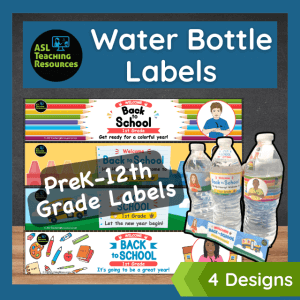 Welcome Back To School Water Bottle Labels Decorations First - Temu