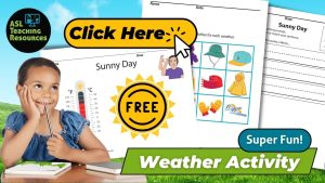 click here for weather worksheets samples are shown with little girl happy