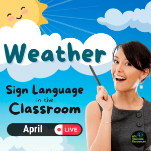 ASL in the Classroom Going Live
