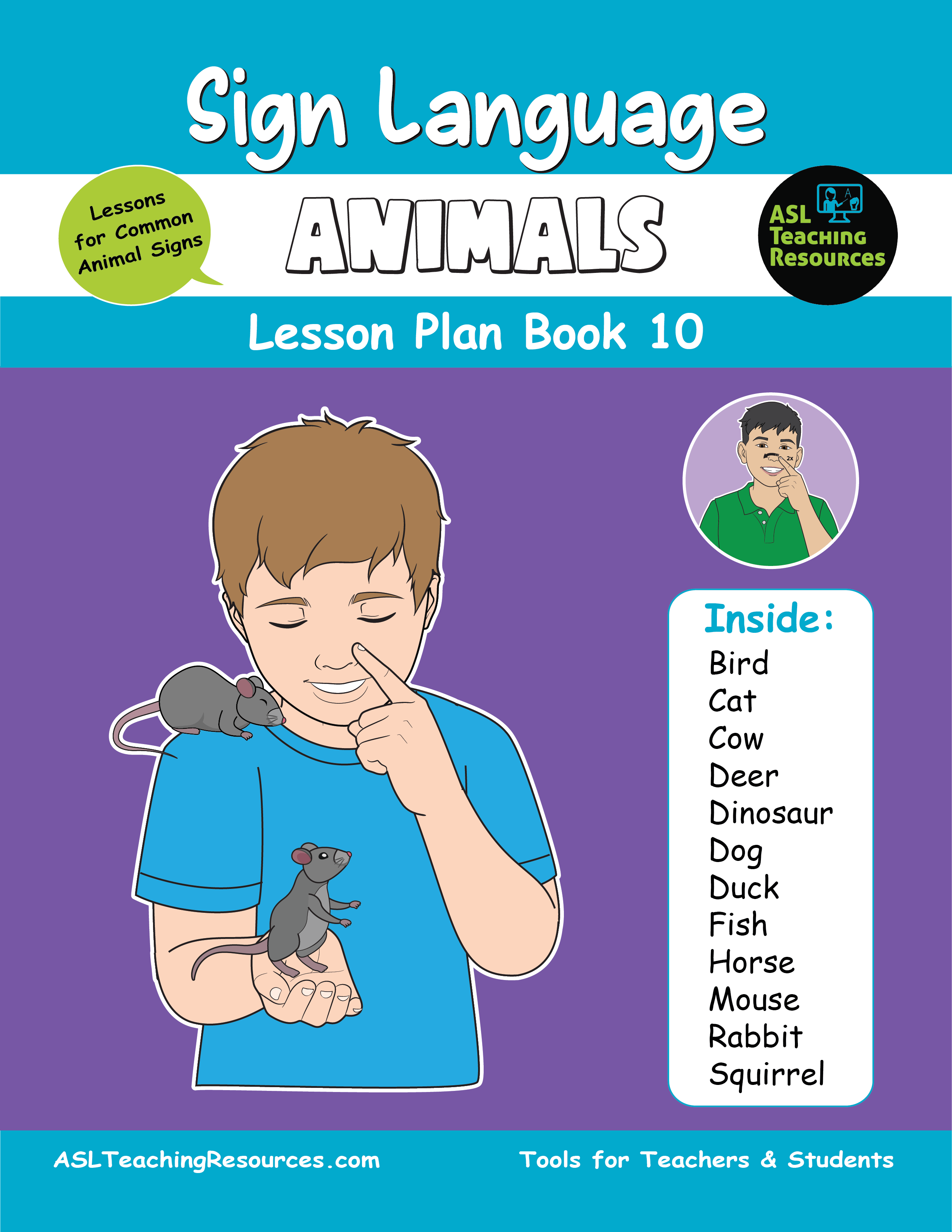 Animal Sign Language Resources - ASL Teaching Resources