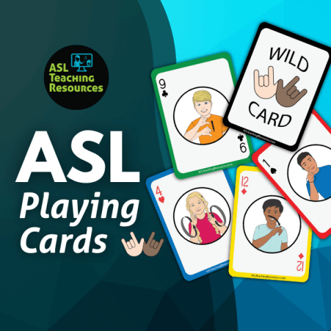 Game Playing Cards - The ASL Series - ASL Teaching Resources