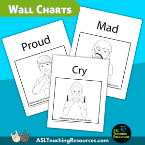12 Emotions wall charts