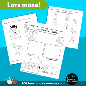 emotions worksheets with wording that say "lots more!"