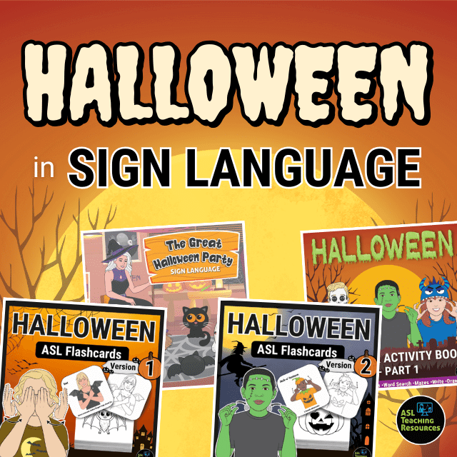 Halloween in Sign Language
