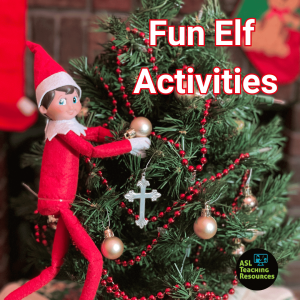 fun elf activities image for christmas qr page