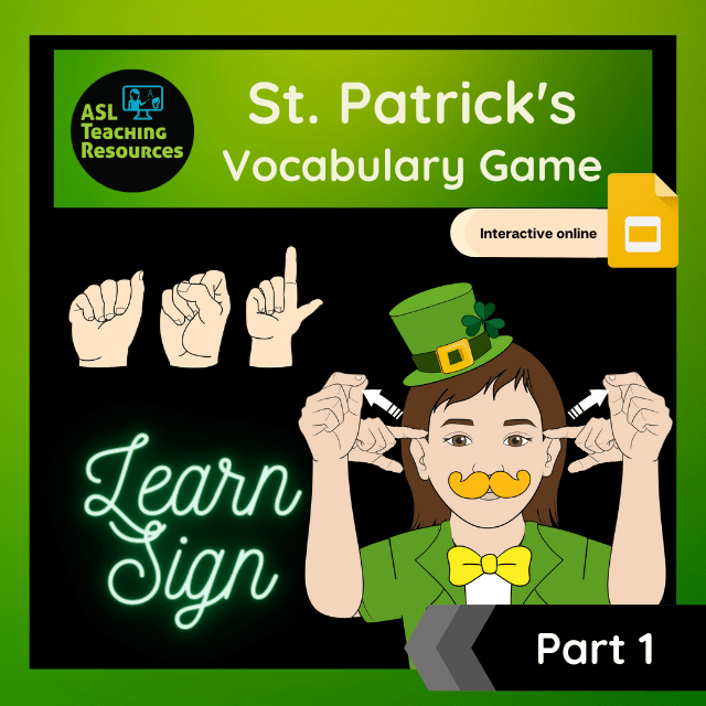 St. Patrick’s Day Vocabulary Part 1
