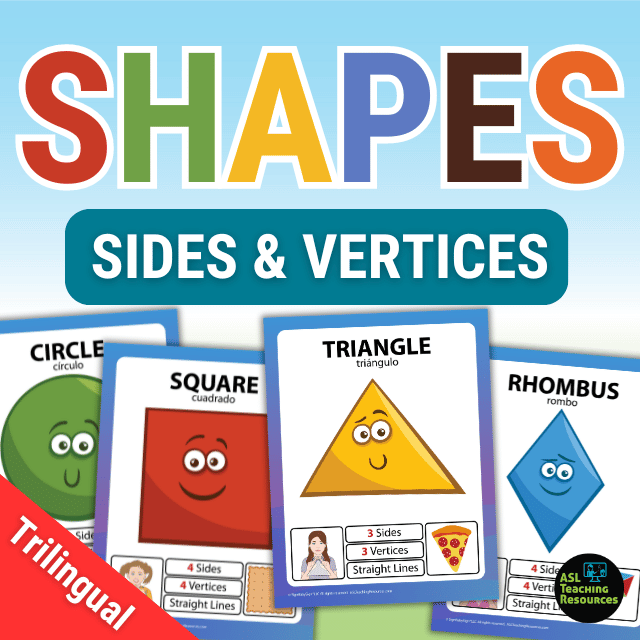 2D Shapes Attributes Posters