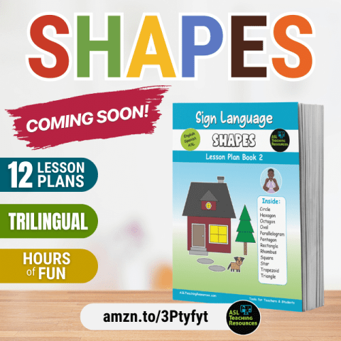 shapes lesson plan amazon coming soon - ASL Teaching Resources