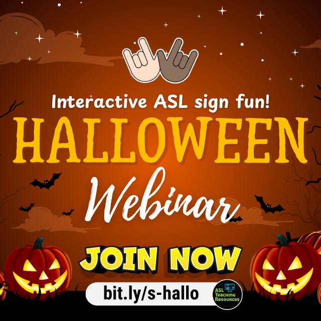 AWOD 2035: Halloween Interactive ASL Sign Fun!