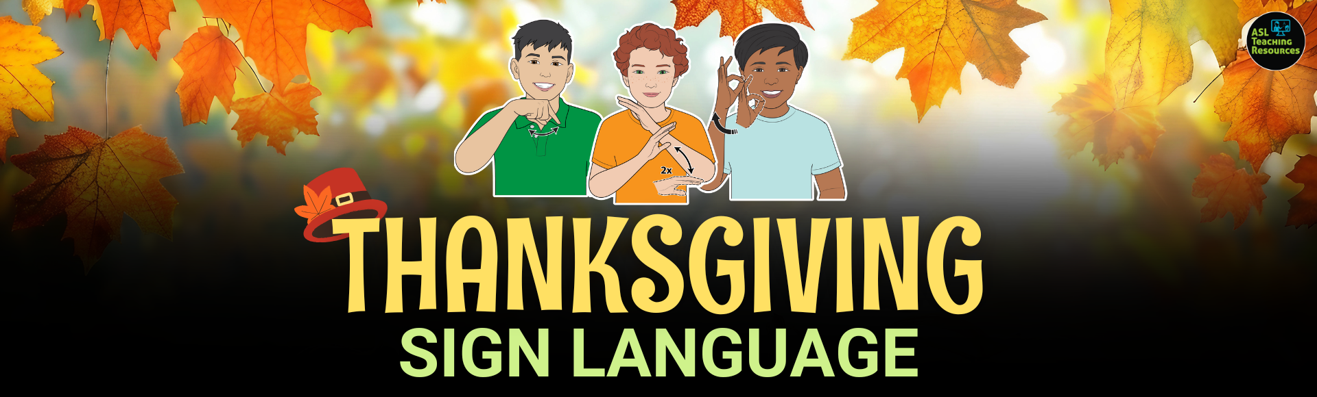 Thanksgiving Sign Language Image