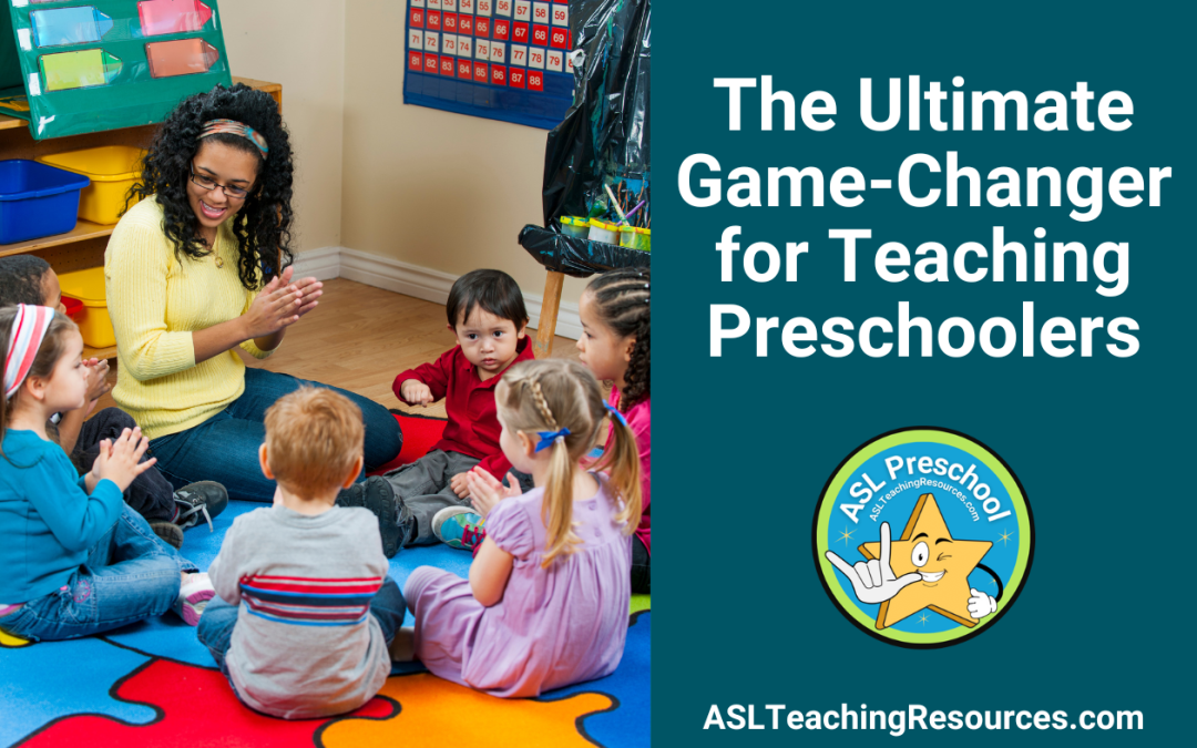 Teaching Preschoolers: The Ultimate Game-Changer