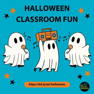 Halloween Classroom Fun! Bit.ly/asl-halloween