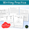 These triangle worksheets build fine motor skills through writing practice and more.